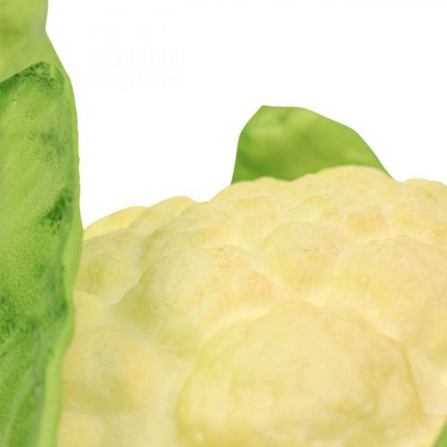 Prodotto Cavolfiore artificiale decorazione vegetale Ø14cm H10cm