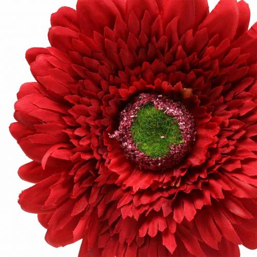 Prodotto Gerbera artificiale rosso 62 cm 6 pezzi