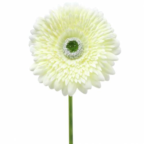 Gerbera artificiale bianca 62 cm 6 pz