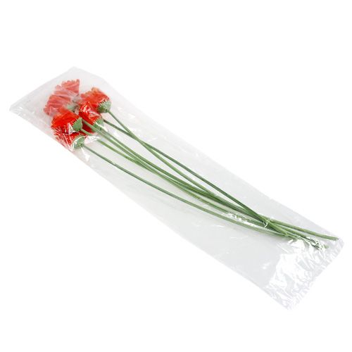 Floristik24 Gerbera Arancio Ø10cm L55cm 6pz