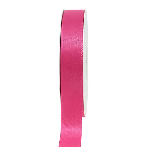 Floristik24 Nastro regalo e decorazione 15 mm x 50 m rosa