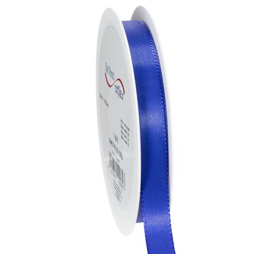 Floristik24 Nastro regalo e decorativo 15 mm x 50 m blu scuro