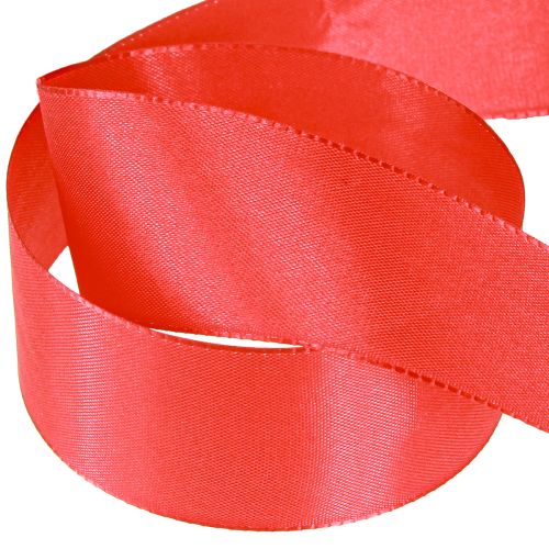 Prodotto Nastro regalo e nastro decorativo in poliestere rosso 40mm 50m