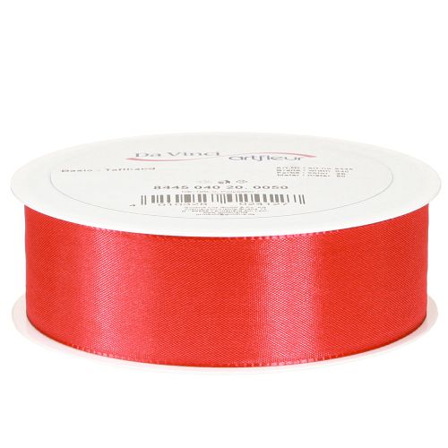 Prodotto Nastro regalo e nastro decorativo in poliestere rosso 40mm 50m
