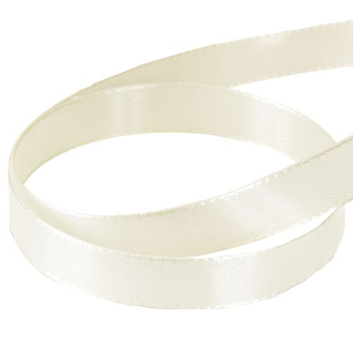 Prodotto Nastro regalo e decorativo in taffetà color crema 15 mm 50 m