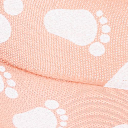 Prodotto Nastro regalo per piedini da neonato, decorazione per battesimo, nastro rosa, 25 mm, 16 m