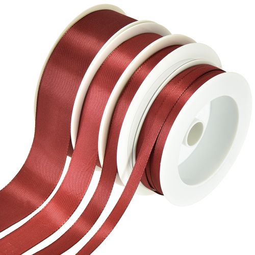 Nastro regalo decorativo Bordeaux 50m Varie misure