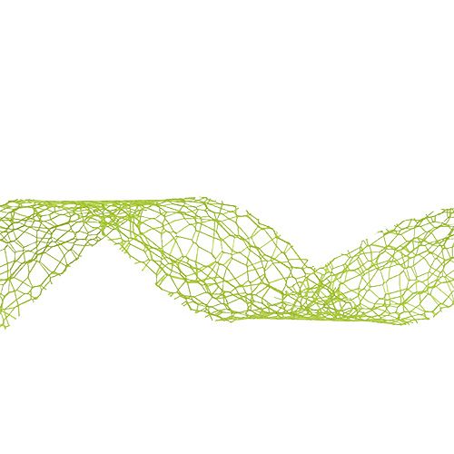 Floristik24 Nastro regalo in verde 3 cm 10 m