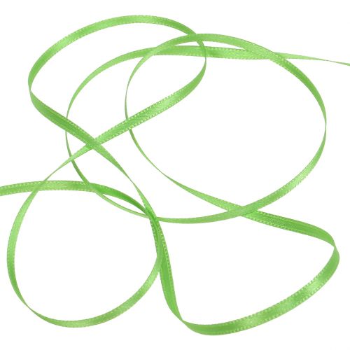 Prodotto Nastro regalo verde chiaro 3 mm 50 m