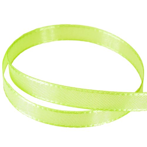 Prodotto Nastro regalo verde lime nastro decorativo nastro di raso 8mm 50m