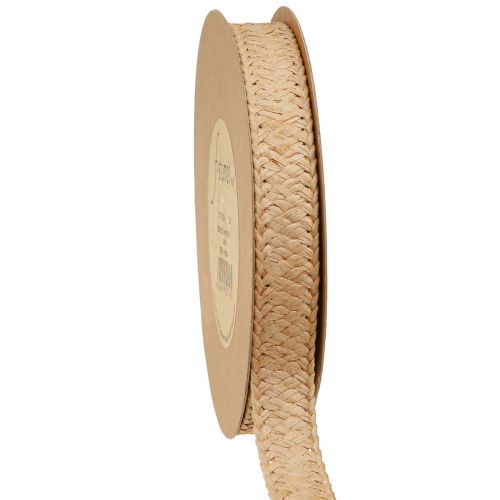 Prodotto Nastro regalo in carta intrecciata nastro di carta naturale 20mm 10m