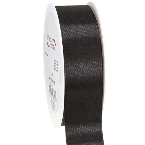 Floristik24 Nastro regalo nastro lutto nero nastro decorativo 40mm 50m