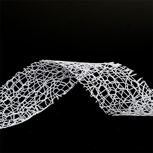 Floristik24 Nastro regalo in bianco 3 cm 10 m