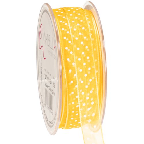 Nastro regalo a pois, perfetto tocco finale per pacchetti regalo e scatole regalo, largo 1,5 cm, lungo 20 m