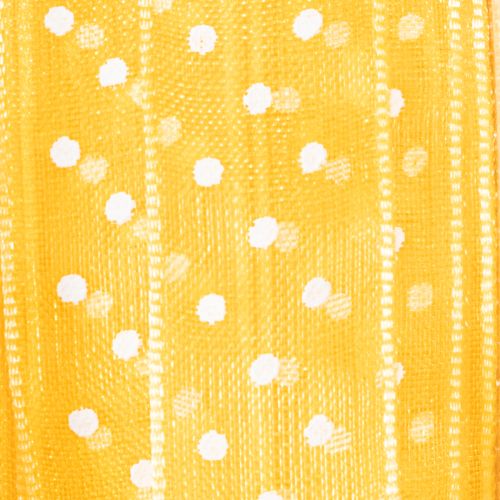 Prodotto Nastro regalo a pois, perfetto per rifinire confezioni e scatole regalo, largo 1,5 cm, lungo 20 m.