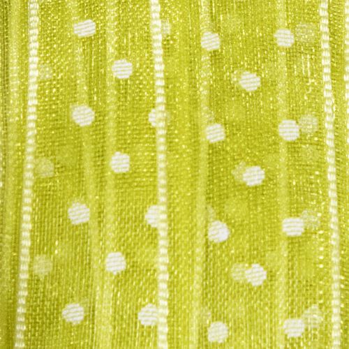 Prodotto Nastro con motivo a pois per confezioni regalo decorative, largo 1,5 cm, lungo 20 m