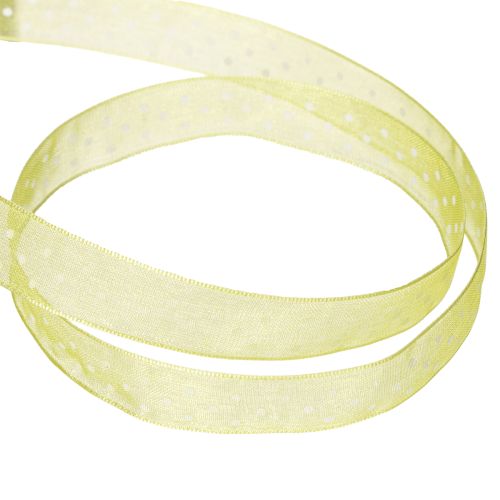 Prodotto Nastro a pois per confezioni regalo decorative, largo 1,5 cm, lungo 20 m.