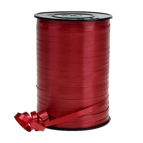 Floristik24 Nastro regalo rosso scuro 5mm 500m