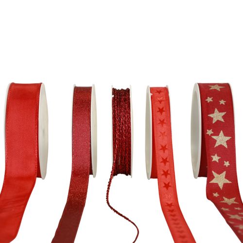 Perlina In Vetro Quiges Fatta A Mano Per Bracciale - Argento Con Fiocchi Rossi, Marroni E Bianchi, Foro 4.7 Mm, Compatibile Pandora