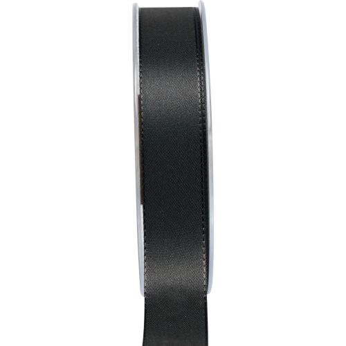 Prodotto Nastro regalo nastro decorativo floreale nero lutto 25 mm 50 m