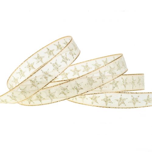 Nastro regalo con stelle 15mm 20m