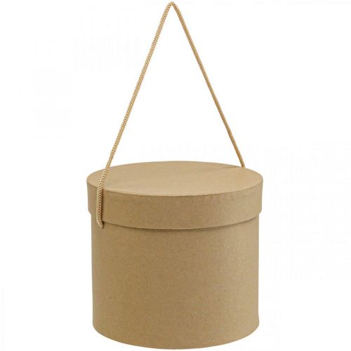 Prodotto Confezione regalo fioriera rotonda beige Ø12,5/14,5/16,5 cm set di 3
