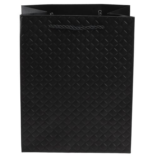Prodotto Sacchetto regalo sacchetto regalo nero 18×10×23 cm 1 pezzo