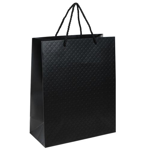 Floristik24 Busta regalo busta regalo nera 26×12×32 cm 1 pz