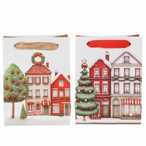 Sacchetto regalo natalizio con