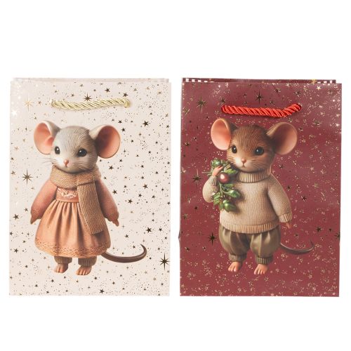 Sacchetto regalo natalizio con