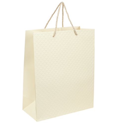 Prodotto Busta regalo busta regalo in carta crema 26×12×32 cm 1 pz