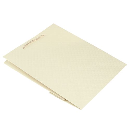 Prodotto Busta regalo busta regalo in carta crema 26×12×32 cm 1 pz