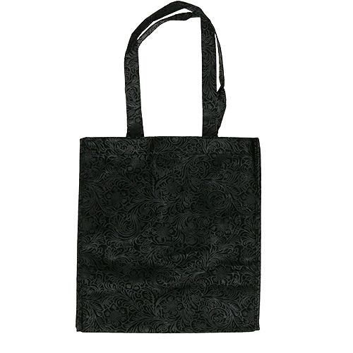 Floristik24 Sacchetto regalo nero 30 cm x 33 cm 1 pz