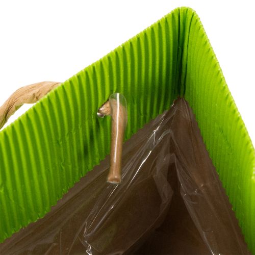 Prodotto Sacchetto regalo, sacchetto di carta con manici, confezione colorata, 10,5 cm, 8 pezzi