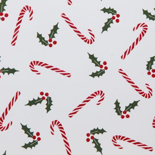 Prodotto Busta regalo natalizia con manici rosso bianco 24×18×8cm 4pz