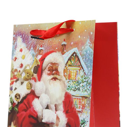 Prodotto Sacchetto regalo di Babbo Natale 32 cm x 26 cm x 10 cm
