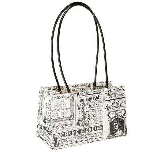 Set Sacchetti Regalo Compleanno Bianco E Nero Con Scritta Happy Birthday – 2 Pezzi Grandi E Piccoli + Carta Velina E Biglietti