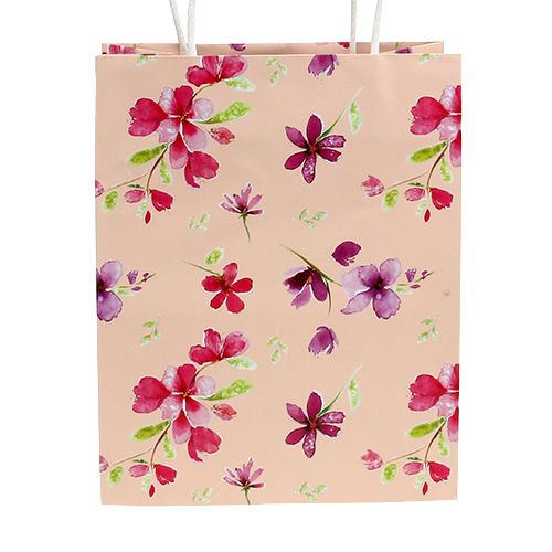 Prodotto Sacchetti regalo con fiori 20cm x 11cm x 25cm 6 pz