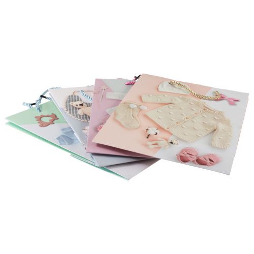 Prodotto Buste regalo buste regalo bimbo nascita 23×18 cm 12pz