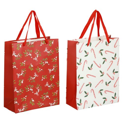 Prodotto Buste regalo Busta regalo natalizia busta regalo 18×24×8cm 2pz