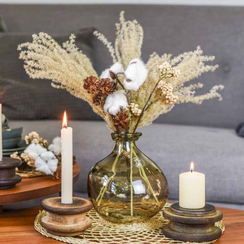 Floristik24 Erba ornamentale in erba secca per decorazione floristica secca natura H55cm