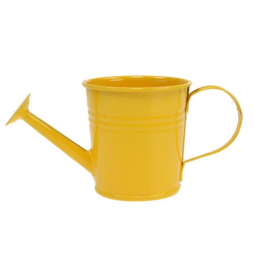 Floristik24 Annaffiatoio Ø5,5cm H5,5cm 12 pezzi. Giallo / Verde / Bianco