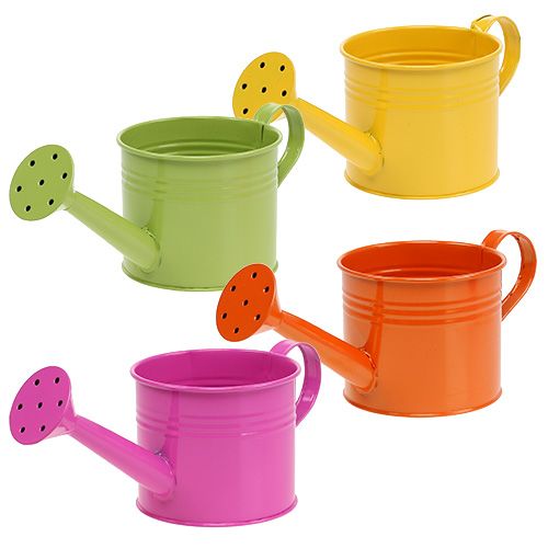 Floristik24 Annaffiatoio mescolare Ø11cm H9,5cm 8 pz
