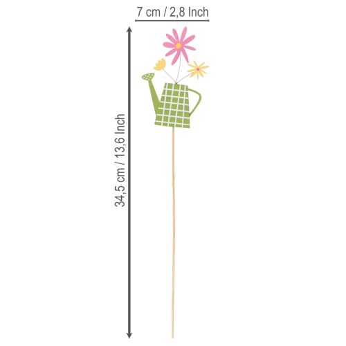 Prodotto Decorazioni per annaffiatoi per decorare il giardino o i vasi di fiori in primavera (12 pezzi)