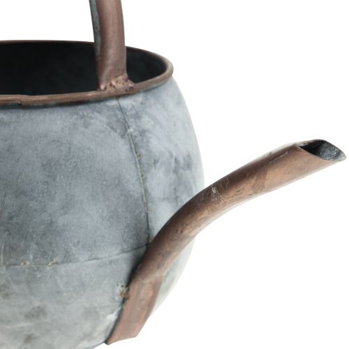 Floristik24 Annaffiatoio decorativo per piantare, piantare può 29,5 cm H22 cm