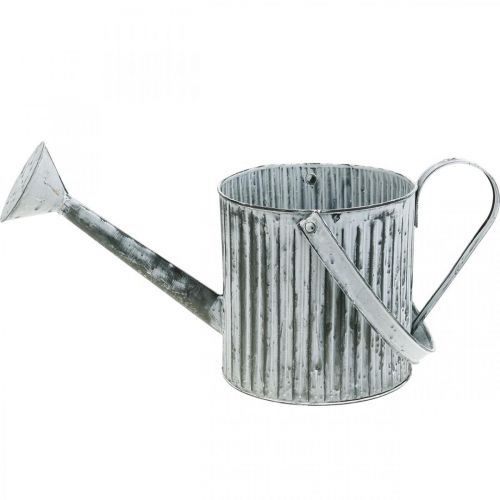 Prodotto Barattolo di metallo per piantare, annaffiatoio per la decorazione, vaso per piantare Ø17cm