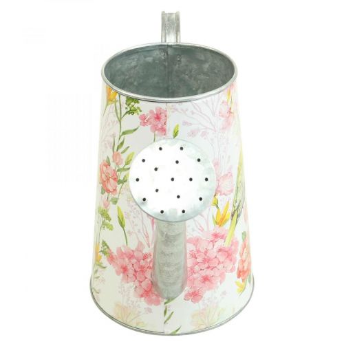 Floristik24 Annaffiatoio decorativo in metallo per piantare, piantare H22cm