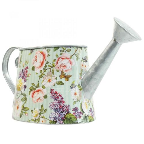 Floristik24 Annaffiatoio decorativo casa di campagna in metallo per piantare H16cm