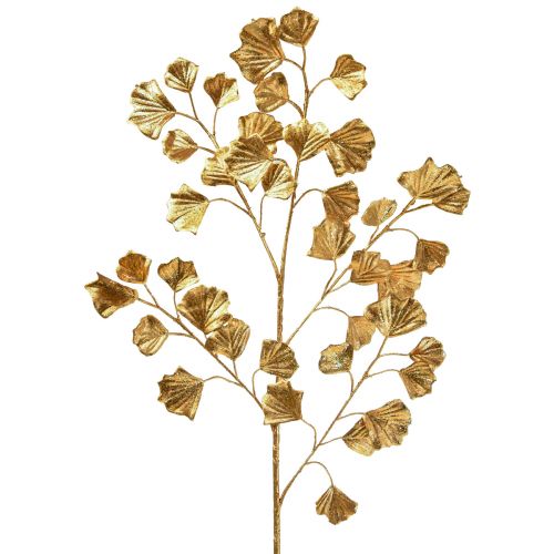 Floristik24 Ramo di Gingko pianta artificiale decorativa bronzo glitter 84 cm