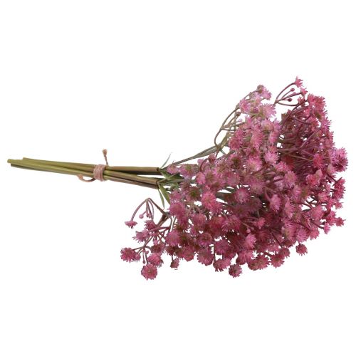 Floristik24 Gypsophila Gypsophila Gypsophila rosa artificiale 35 cm 5 pz